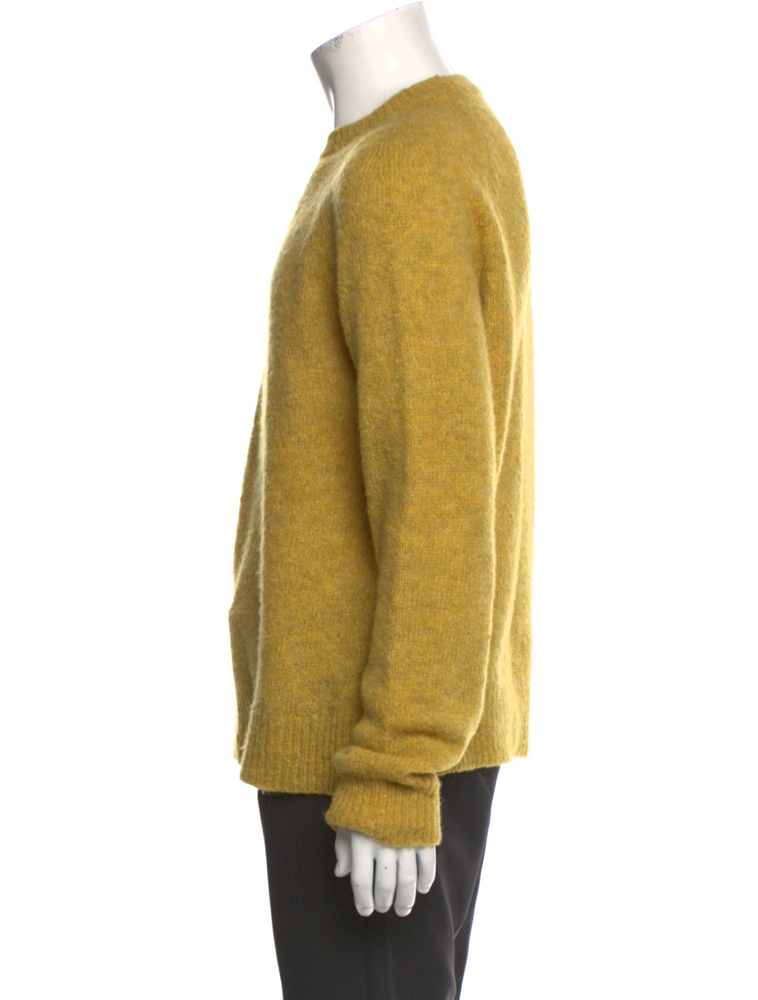 Dries Van Noten Alpaca Crew Neck Pullover