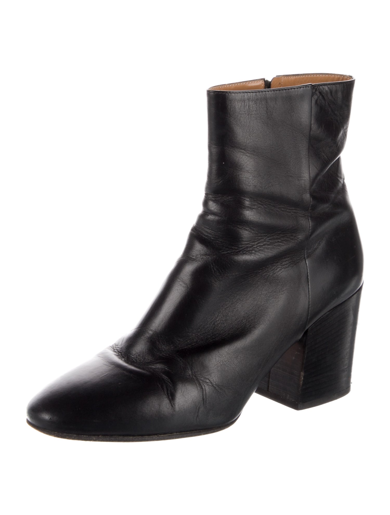 Dries Van Noten Leather Boots
