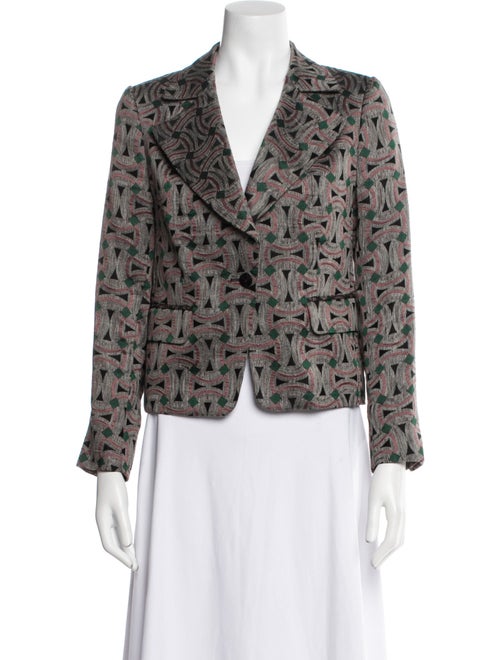 Dries Van Noten Printed Blazer