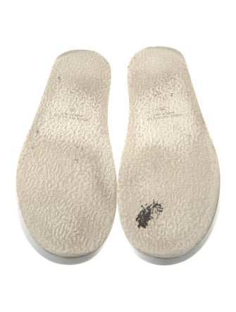 Dries Van Noten Leather Slides