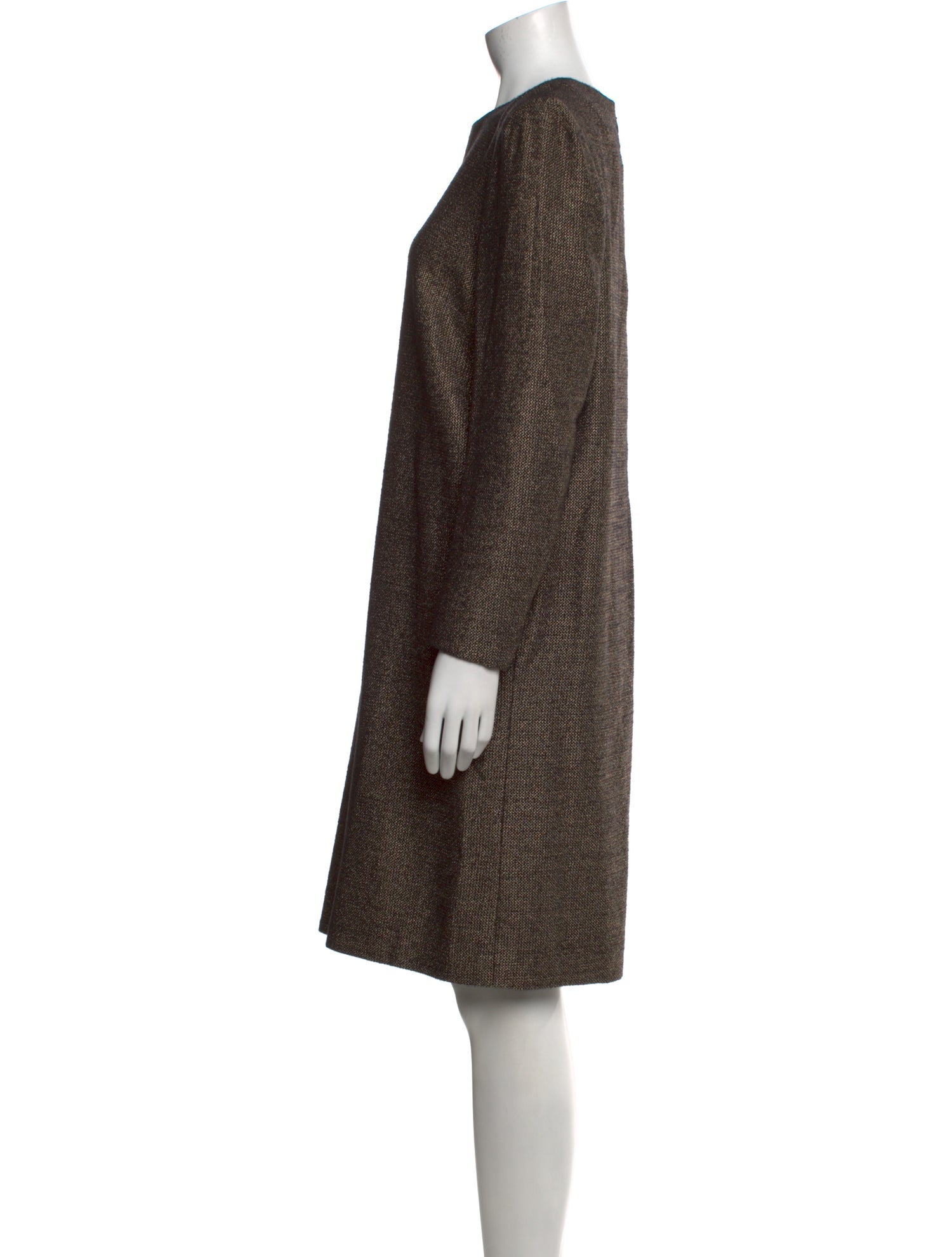Dries Van Noten Wool Knee-Length Dress