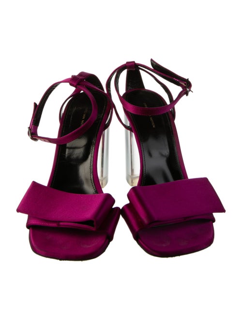 Dries Van Noten Satin Sandals