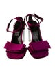 Dries Van Noten Satin Sandals