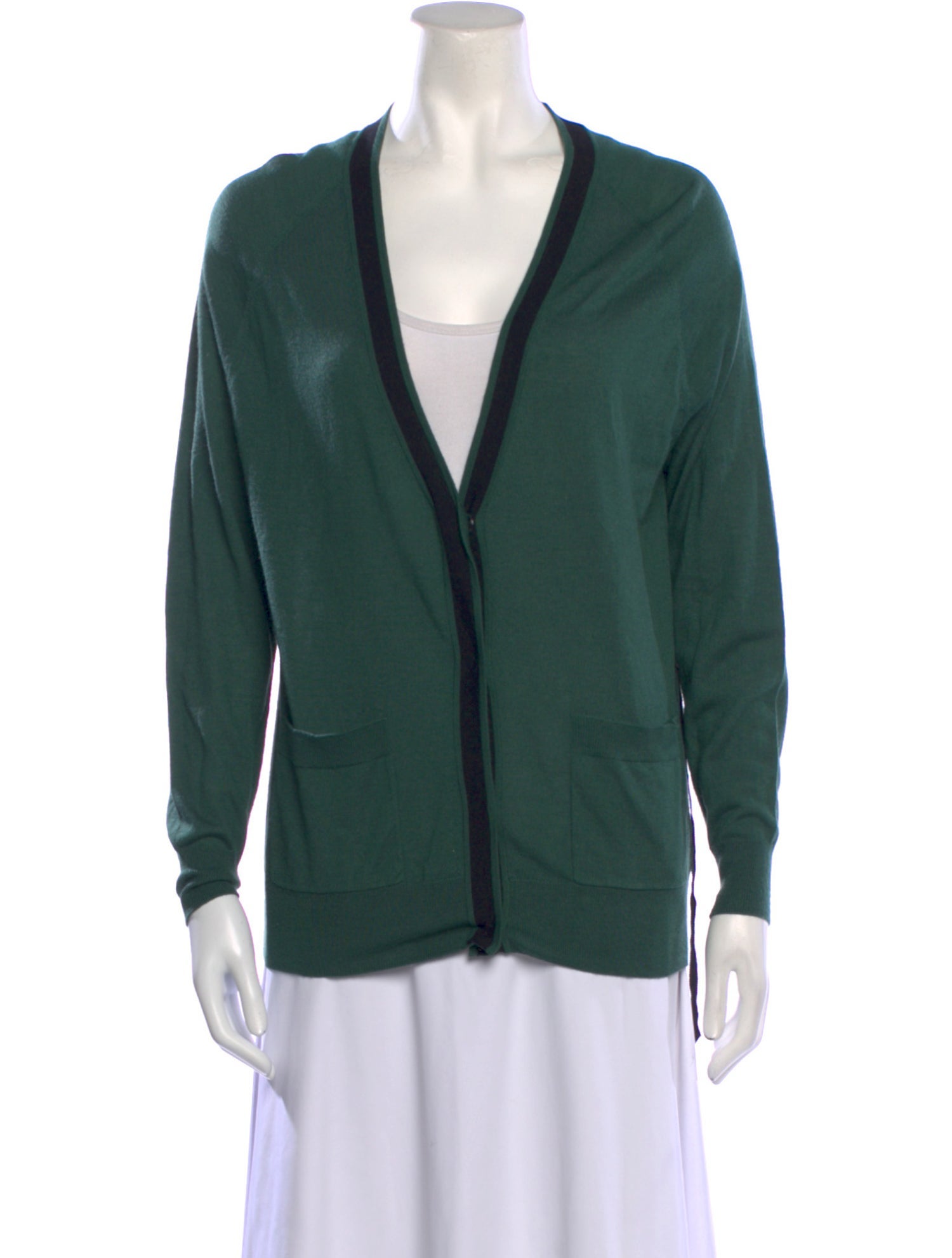 Dries Van Noten Plunge Neckline Sweater