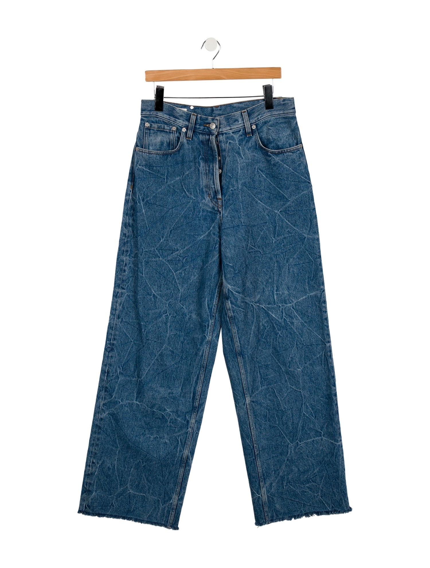 Dries Van Noten High-Rise Wide Leg Jeans