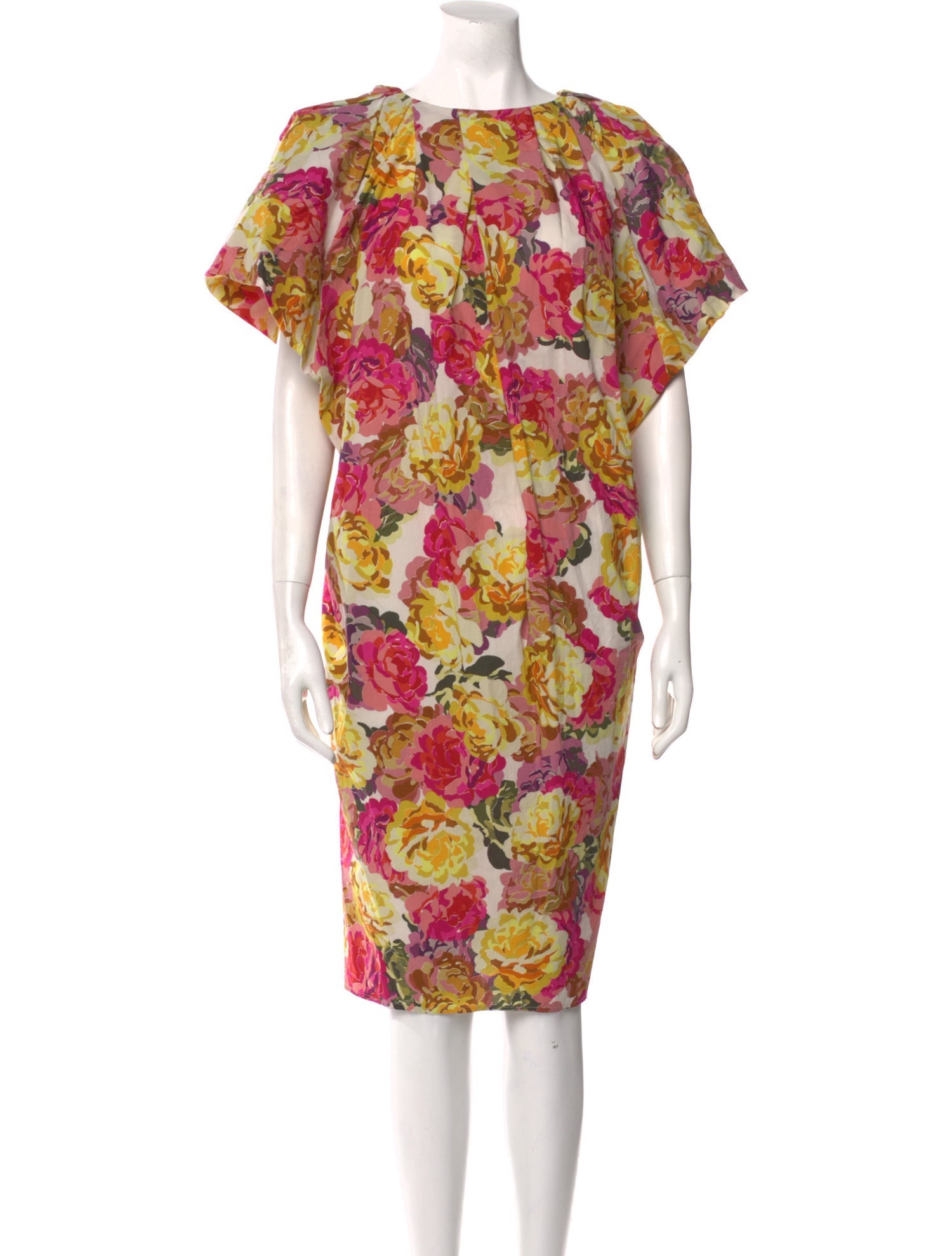 Dries Van Noten Floral Print Knee-Length Dress w/ Tags