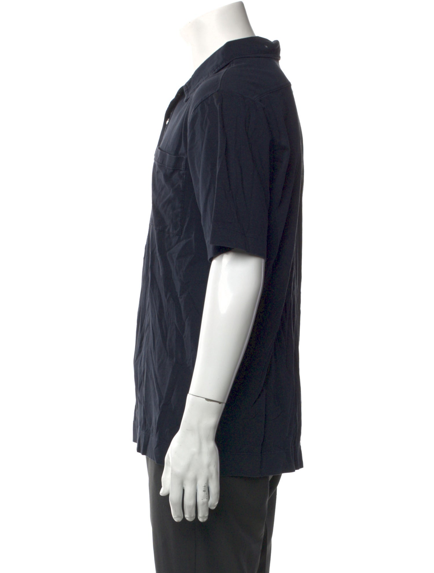 Dries Van Noten Collar Short Sleeve Polo Shirt