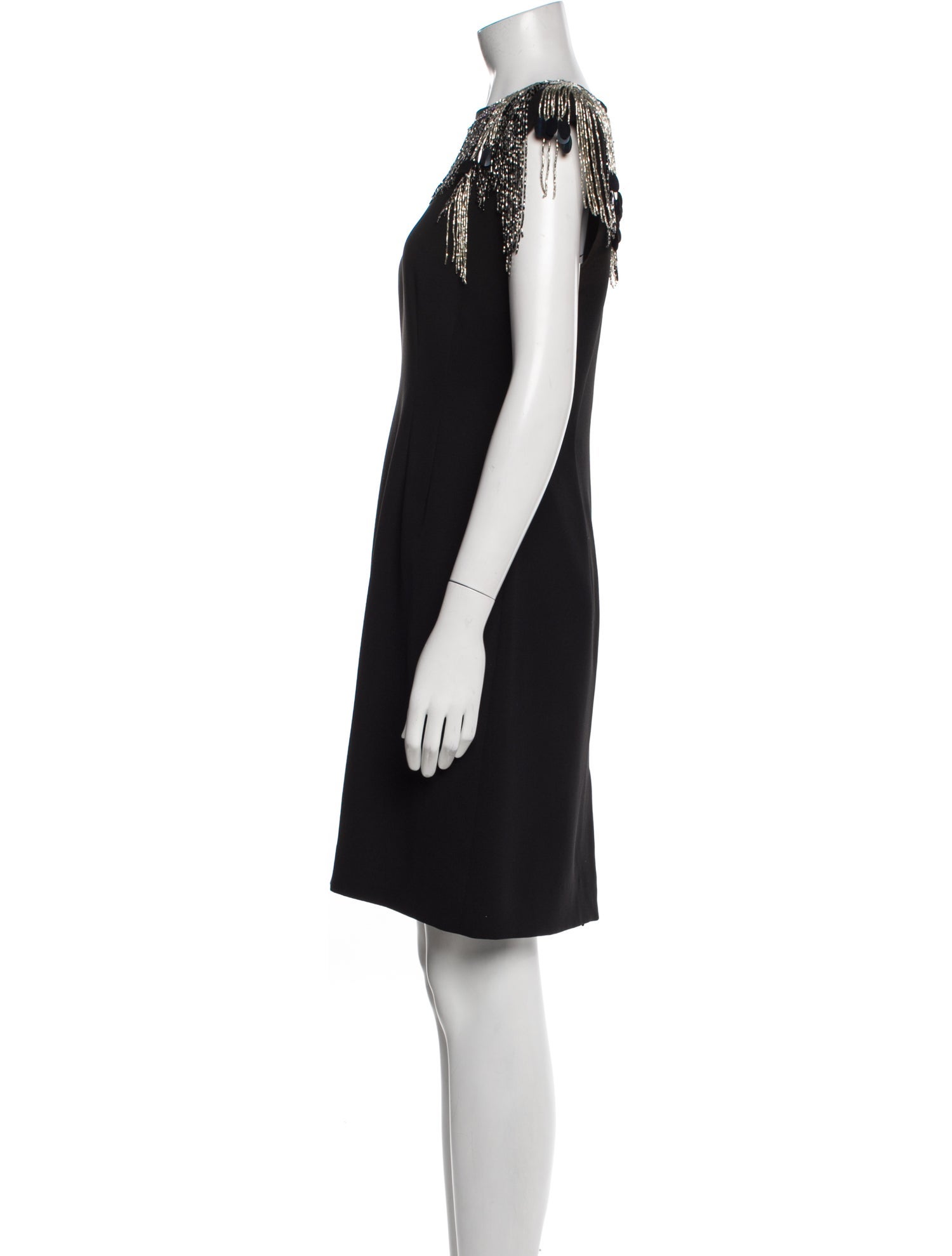 Dries Van Noten Bateau Neckline Mini Dress