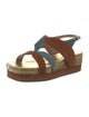 Dries Van Noten Suede Slingback Sandals
