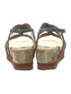 Dries Van Noten Suede Slingback Sandals