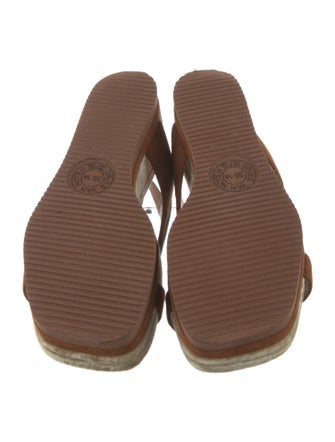 Dries Van Noten Suede Slingback Sandals