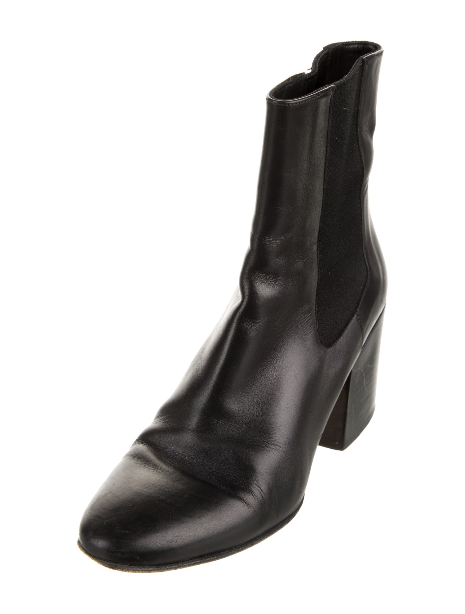Dries Van Noten Leather Boots