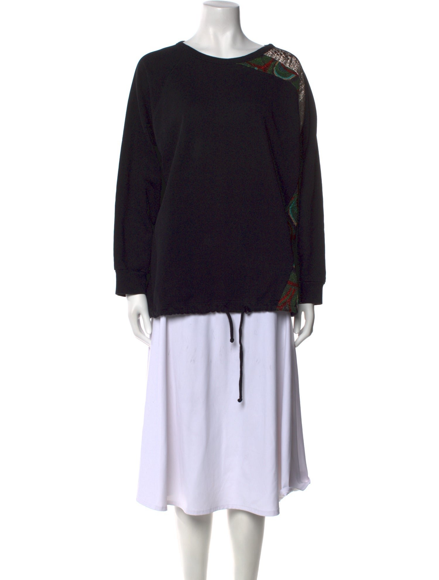 Dries Van Noten Crew Neck Long Sleeve Sweatshirt