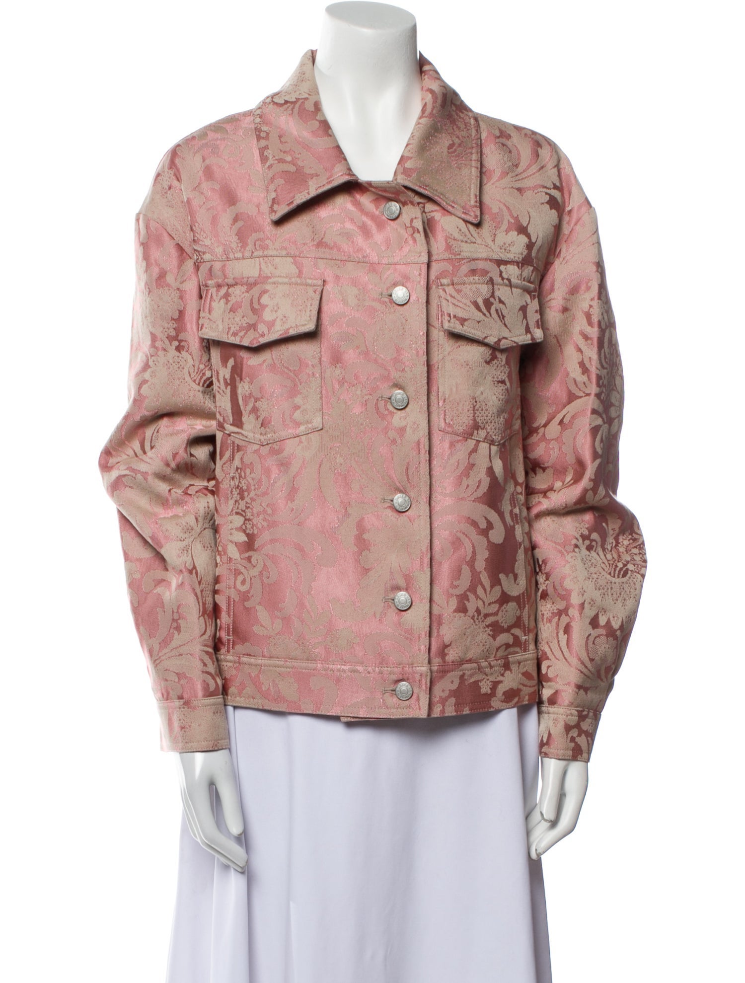 Dries Van Noten Printed Denim Jacket