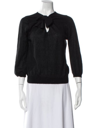 Dries Van Noten Mohair Crew Neck Sweater