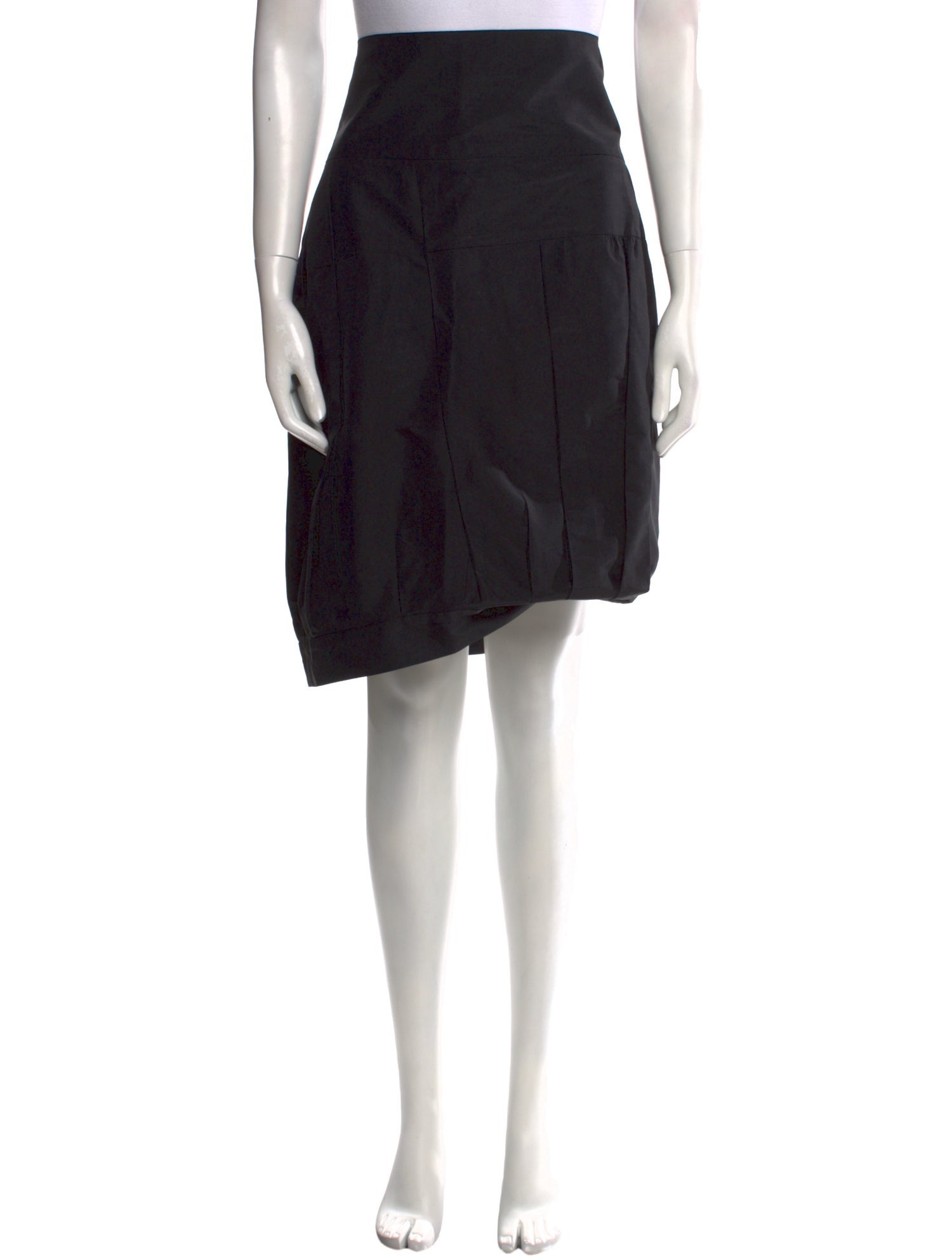 Dries Van Noten Silk Knee-Length Skirt