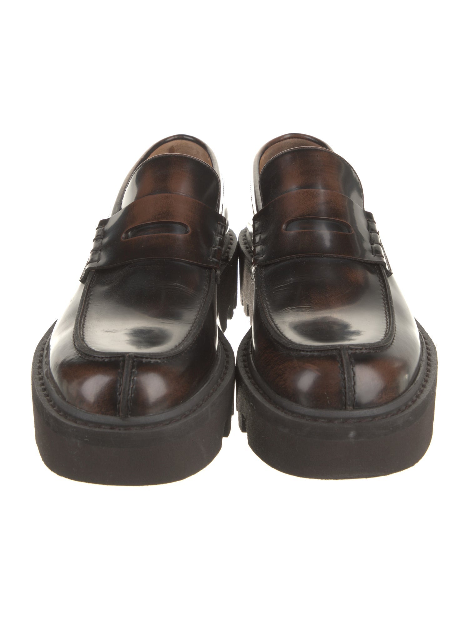 Dries Van Noten Leather Sneakers