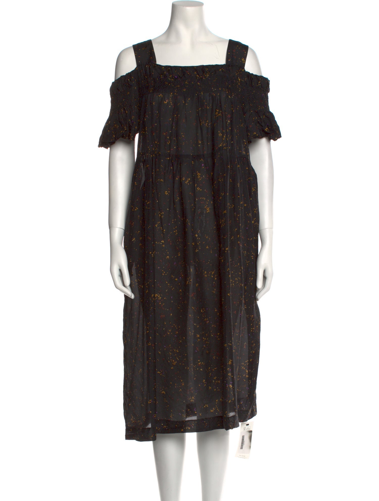 Dries Van Noten Silk Midi Length Dress