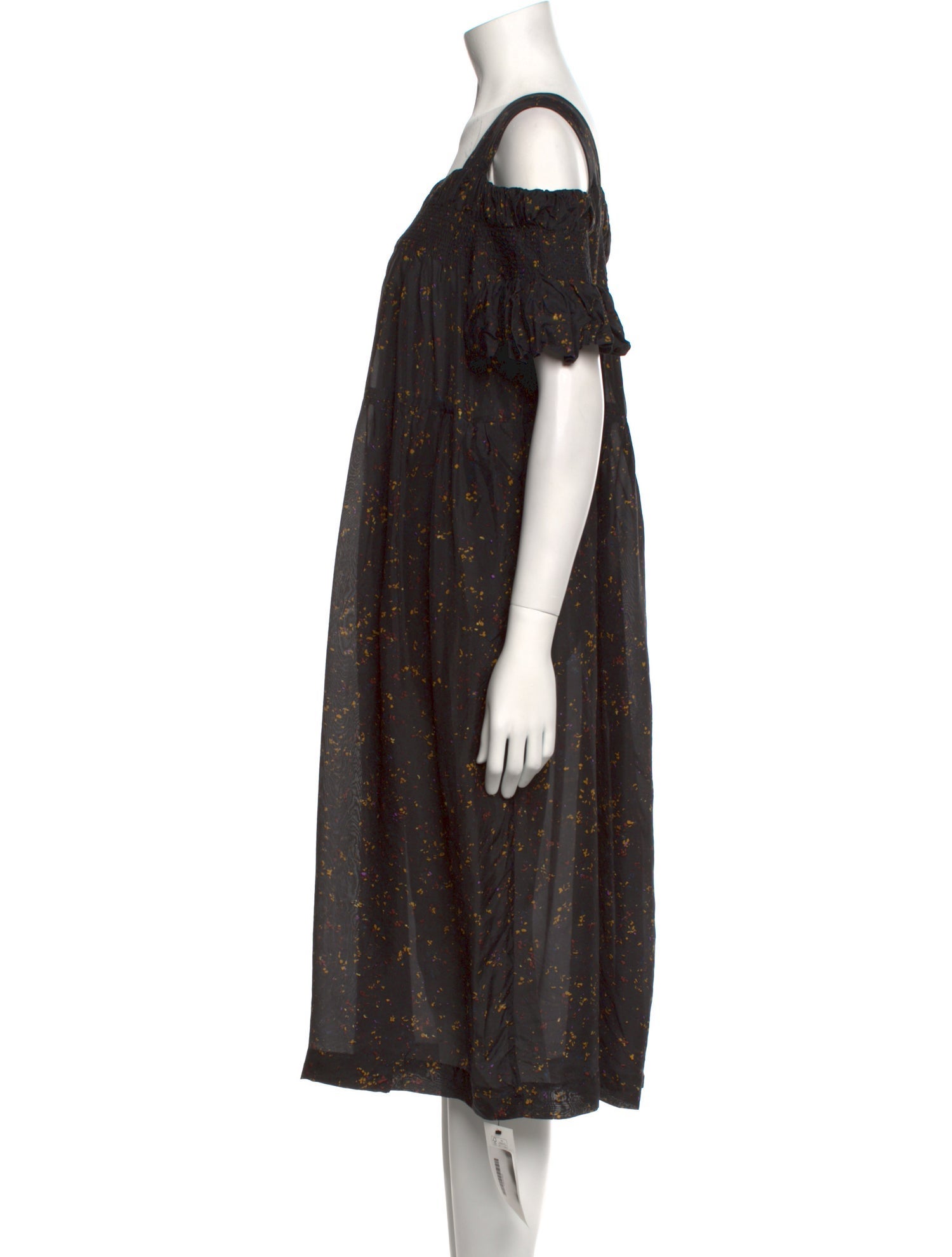 Dries Van Noten Silk Midi Length Dress