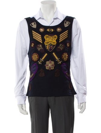 Dries Van Noten 2016 Patterned Vest