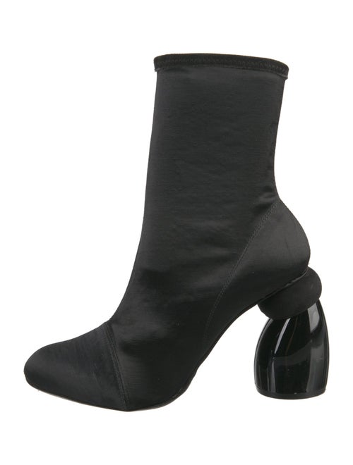 Dries Van Noten Satin Sock Boots