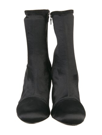 Dries Van Noten Satin Sock Boots