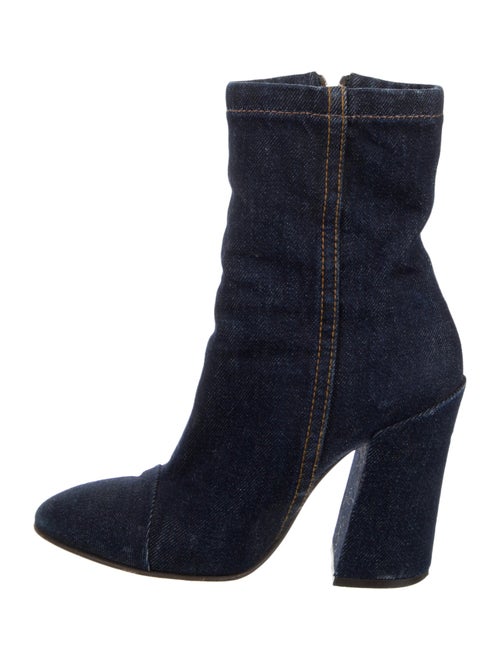 Dries Van Noten Denim Boots