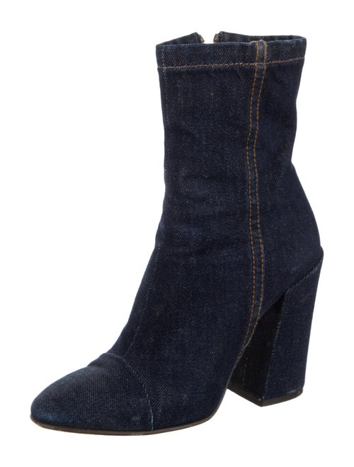 Dries Van Noten Denim Boots