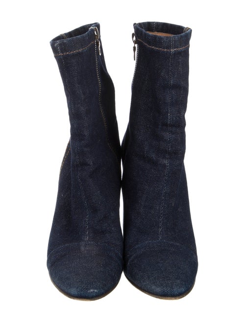 Dries Van Noten Denim Boots