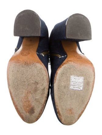 Dries Van Noten Denim Boots