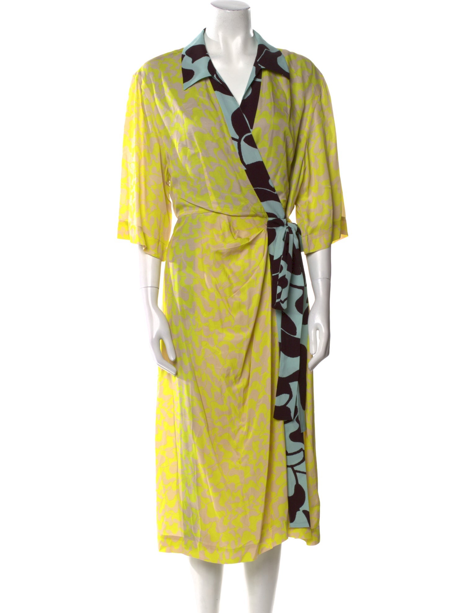 Dries Van Noten Printed Midi Length Dress