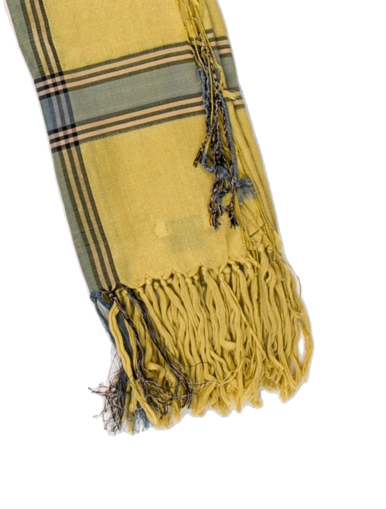Dries Van Noten Silk Striped Scarf