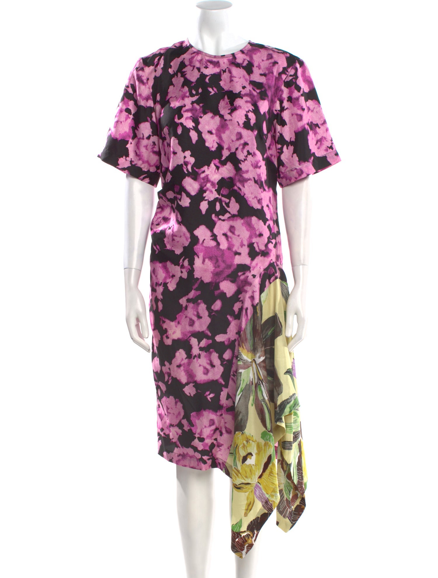 Dries Van Noten Silk Long Dress