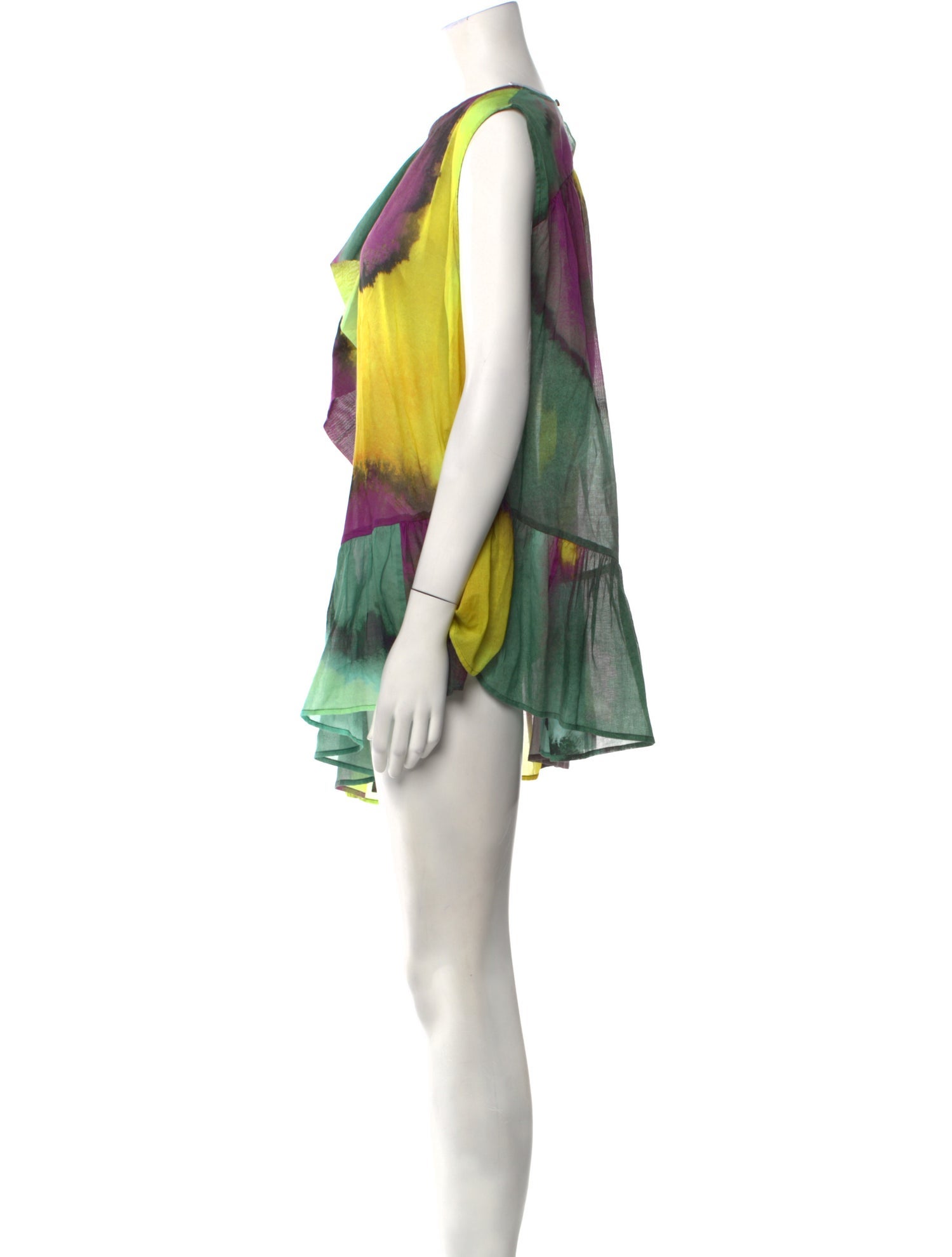 Dries Van Noten Printed Mini Dress