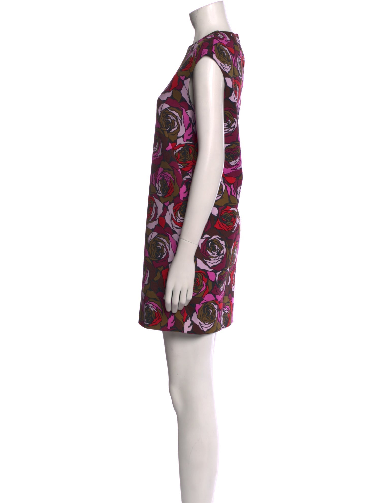 Dries Van Noten Printed Mini Dress