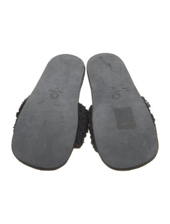 Dries Van Noten Beaded Accents Slides