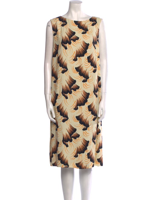 Dries Van Noten Printed Midi Length Dress