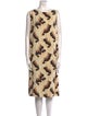 Dries Van Noten Printed Midi Length Dress