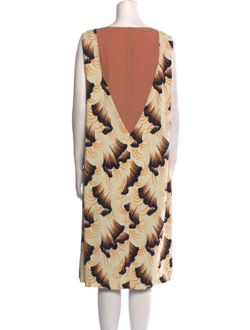 Dries Van Noten Printed Midi Length Dress