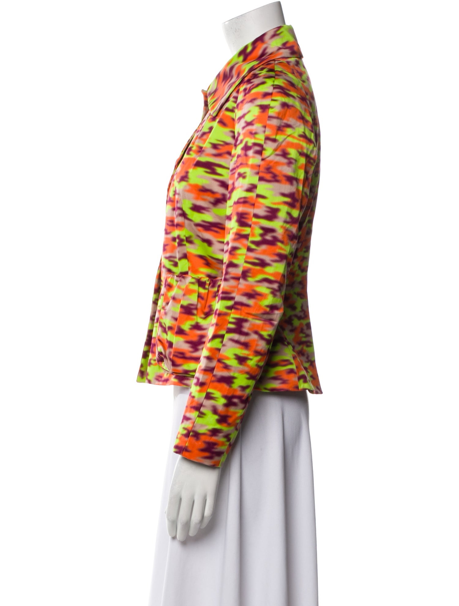 Dries Van Noten Camouflage Print Evening Jacket w/ Tags