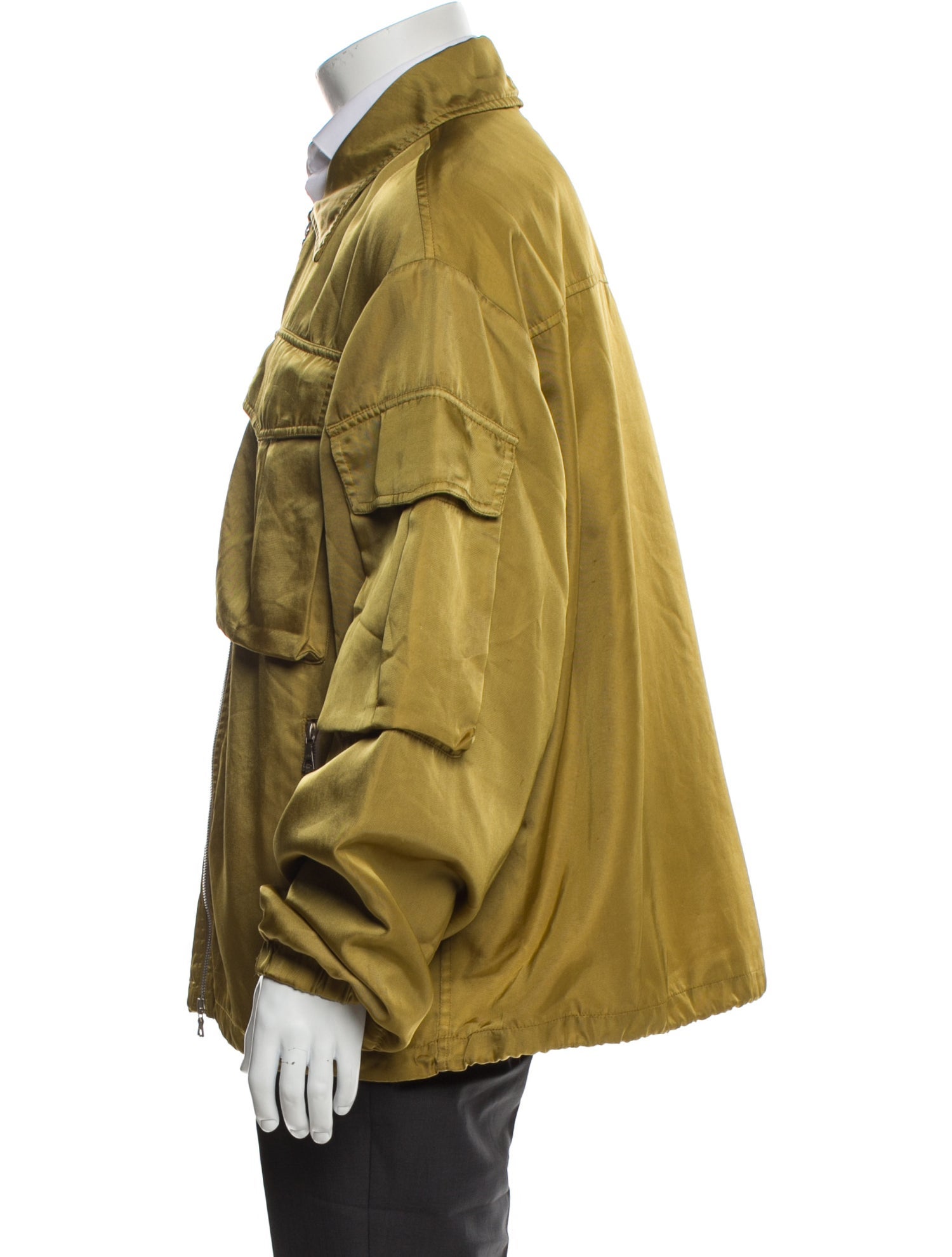 特別セーフ Track Organza Printed Vuitton Louis Top Clear - Tags w/ ジャケット・アウター