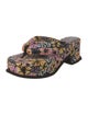 Dries Van Noten Printed Slides