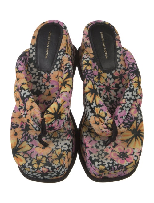 Dries Van Noten Printed Slides
