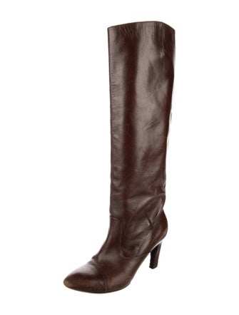 Dries Van Noten Leather Boots