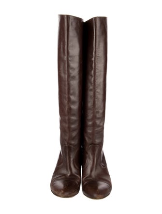 Dries Van Noten Leather Boots