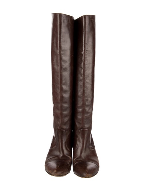 Dries Van Noten Leather Boots