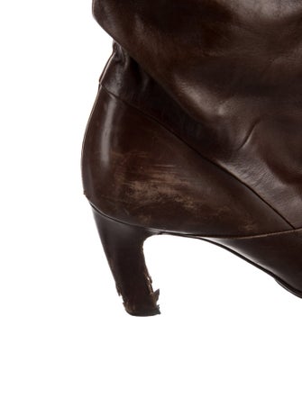 Dries Van Noten Leather Boots