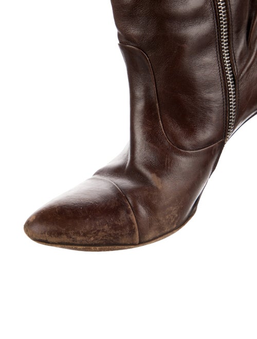 Dries Van Noten Leather Boots
