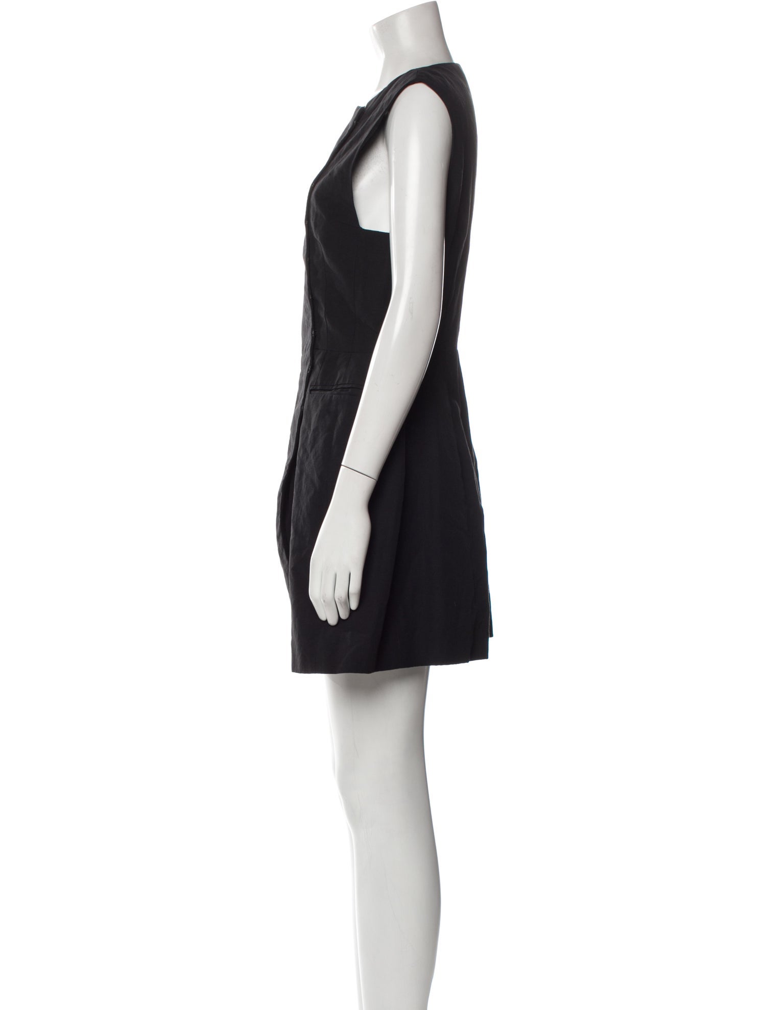 Dries Van Noten Crew Neck Mini Dress