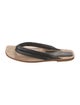 Dries Van Noten Leather Slides